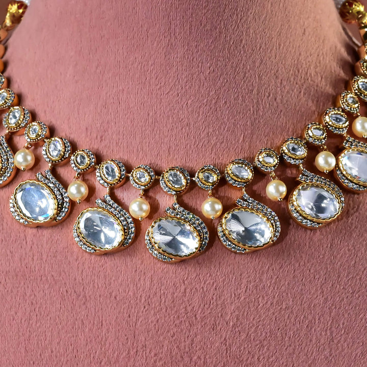 Moissanite Necklace Set
