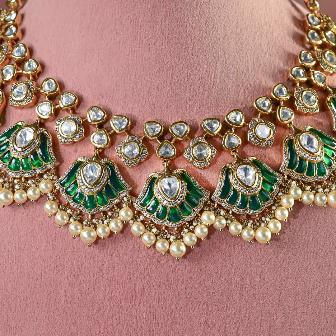 Moissanite Necklace Set