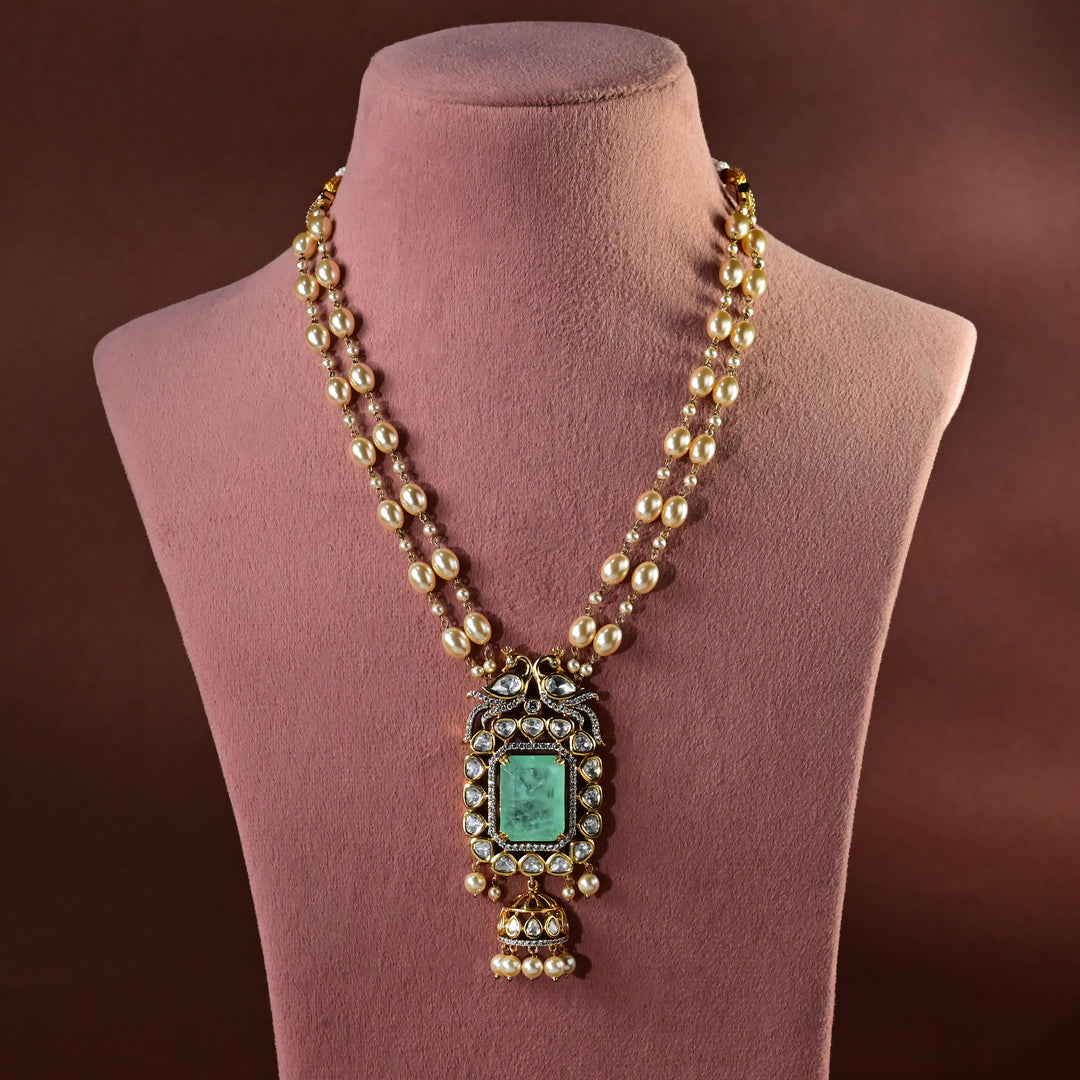 Moissanite Necklace Set
