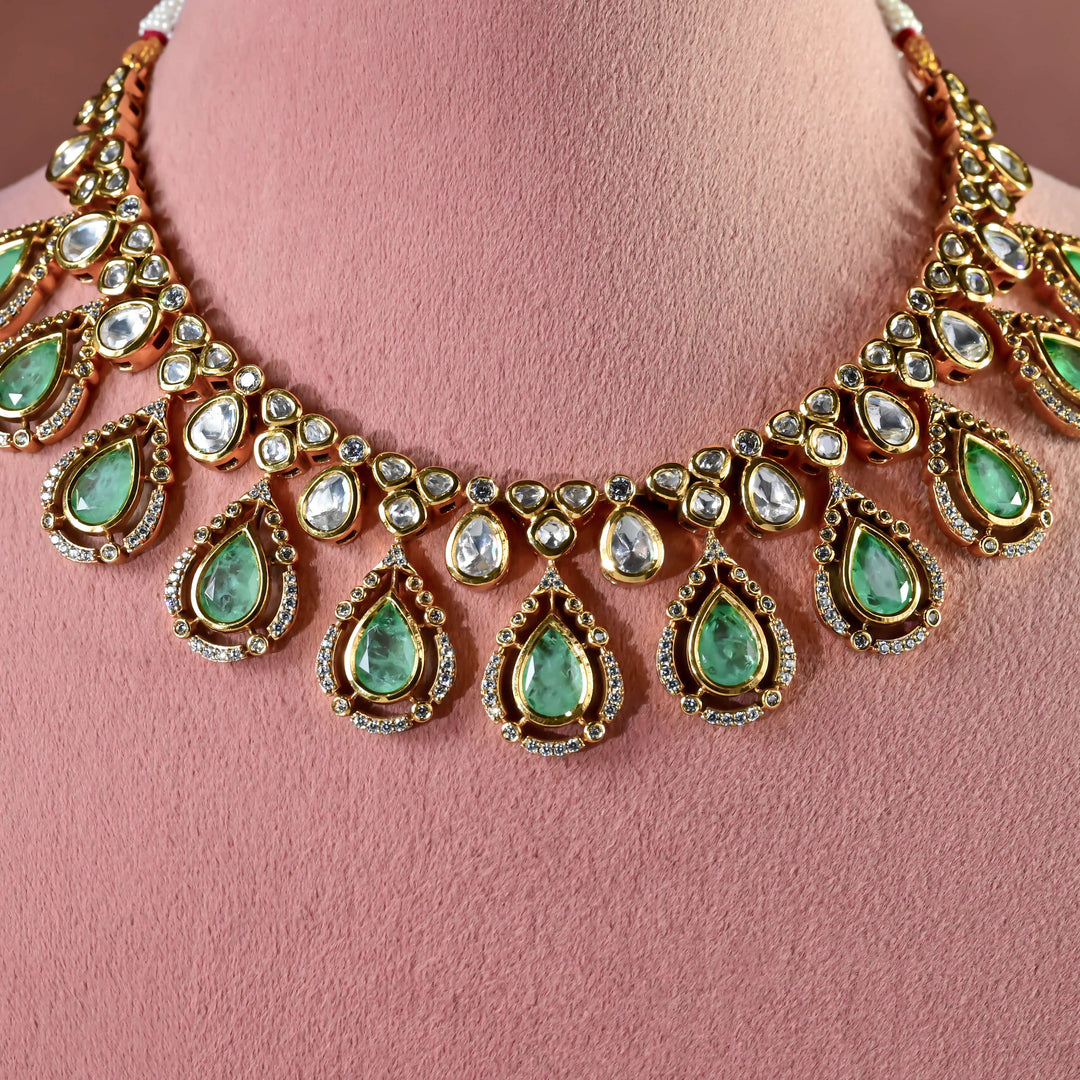 Moissanite Necklace Set