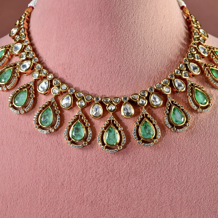 Moissanite Necklace Set