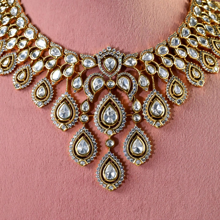 Moissanite Necklace Set
