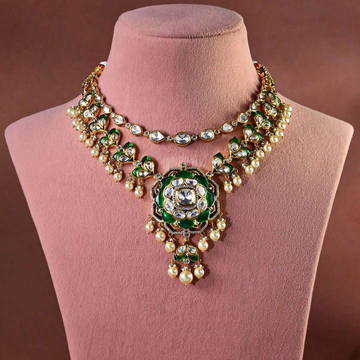 Moissanite Necklace Set