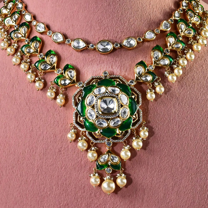 Moissanite Necklace Set