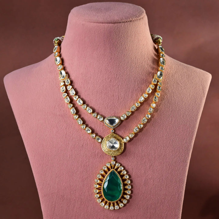 Moissanite Necklace Set