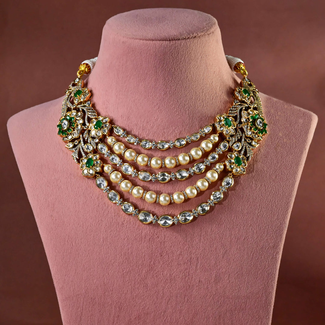 Moissanite Necklace Set