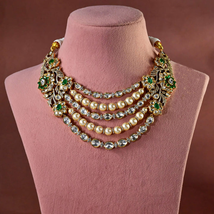 Moissanite Necklace Set