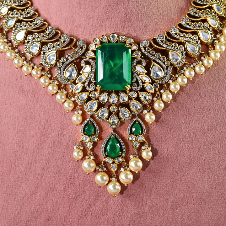 Moissanite Necklace Set