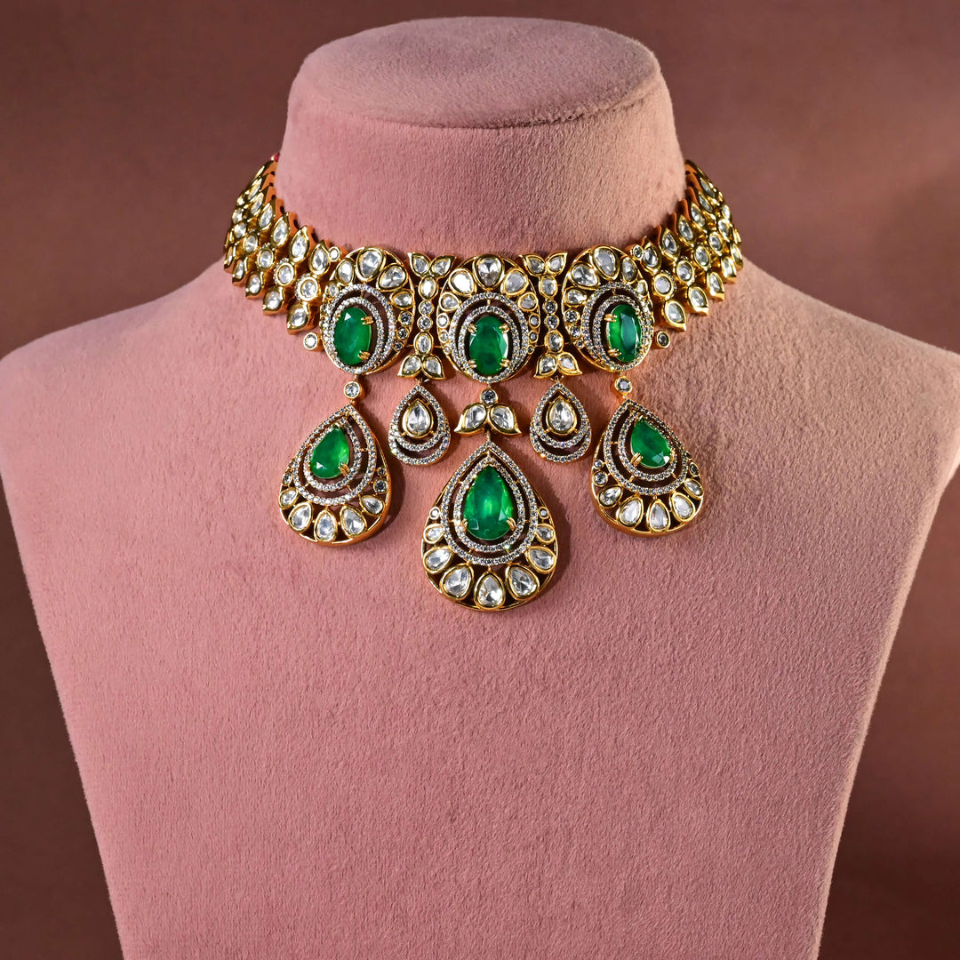 Moissanite Choker Set