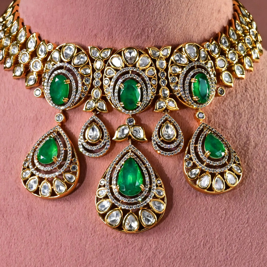 Moissanite Choker Set
