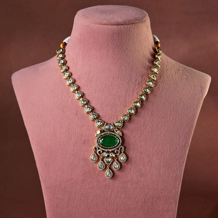 Moissanite Necklace Set