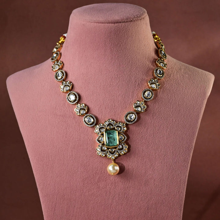Moissanite Necklace Set