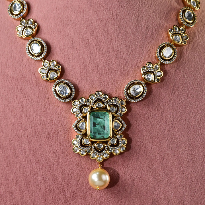 Moissanite Necklace Set