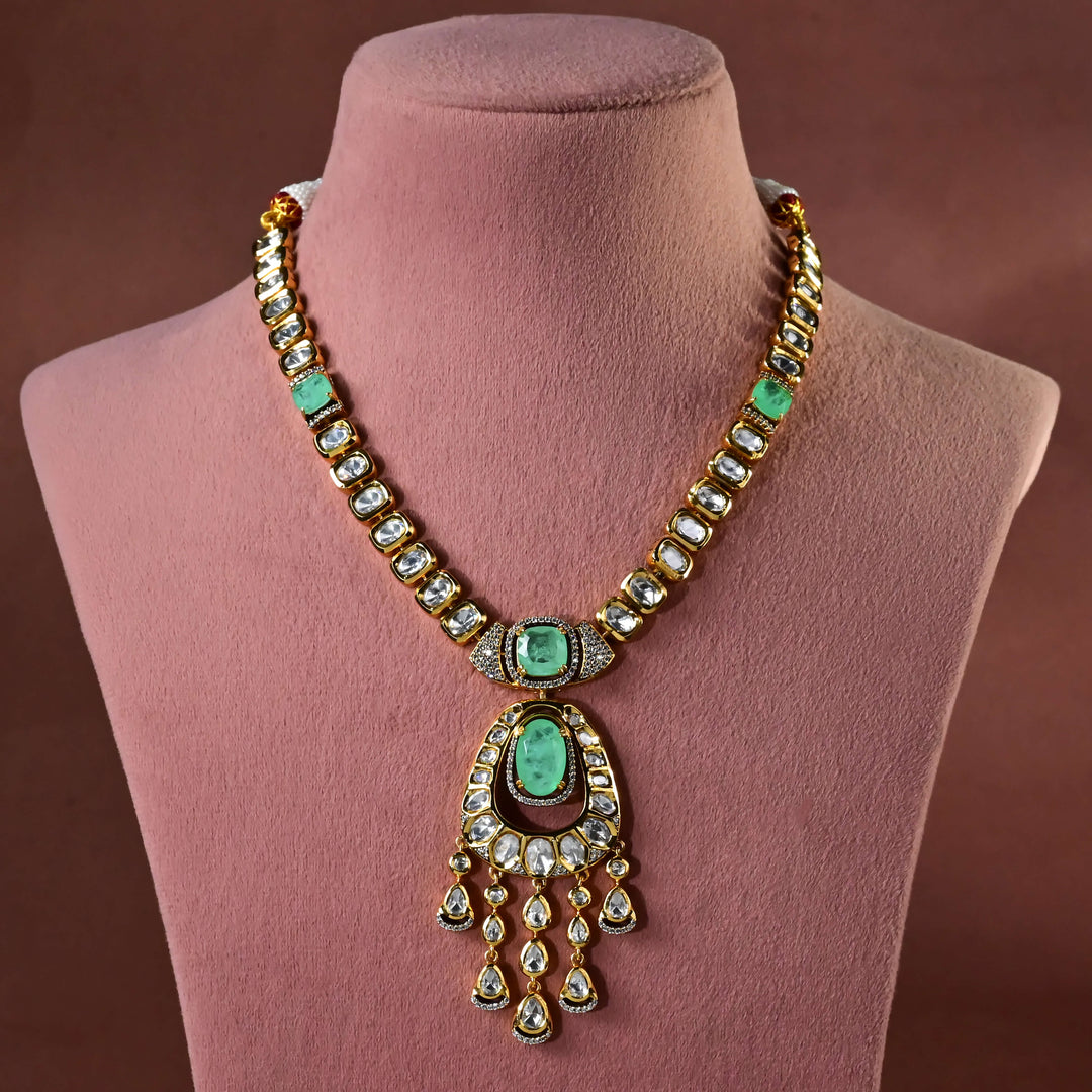 Moissanite Necklace Set