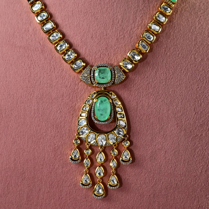 Moissanite Necklace Set