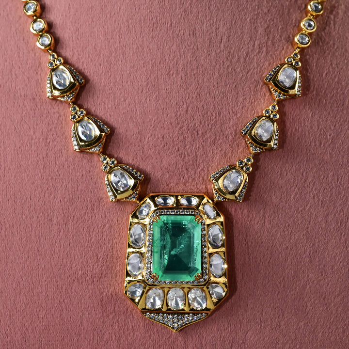Moissanite Necklace Set