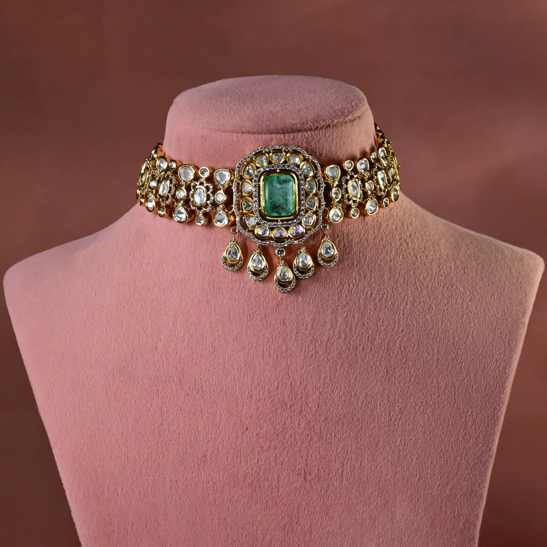 Moissanite Choker Set