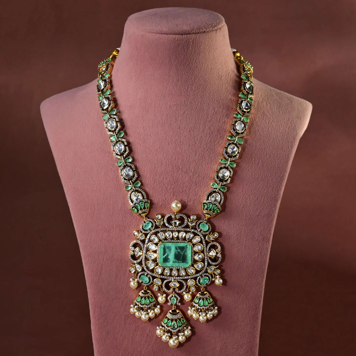 Moissanite Necklace Set