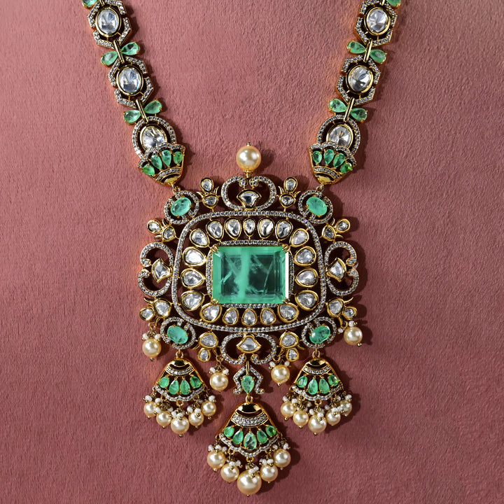 Moissanite Necklace Set