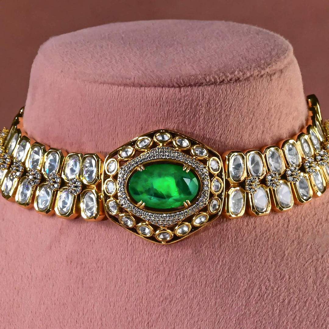 Moissanite Choker Set