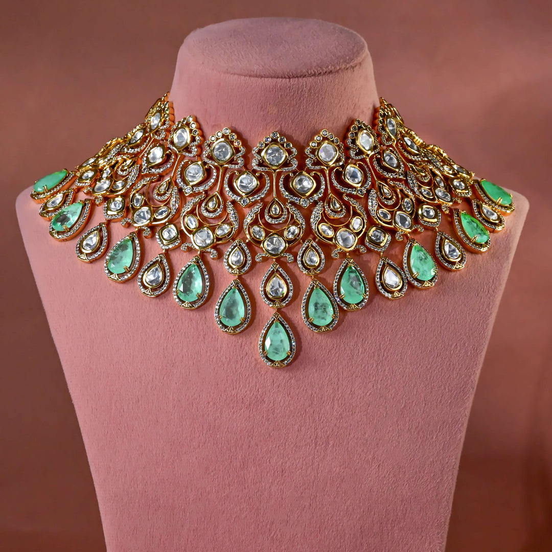 Moissanite Choker Set