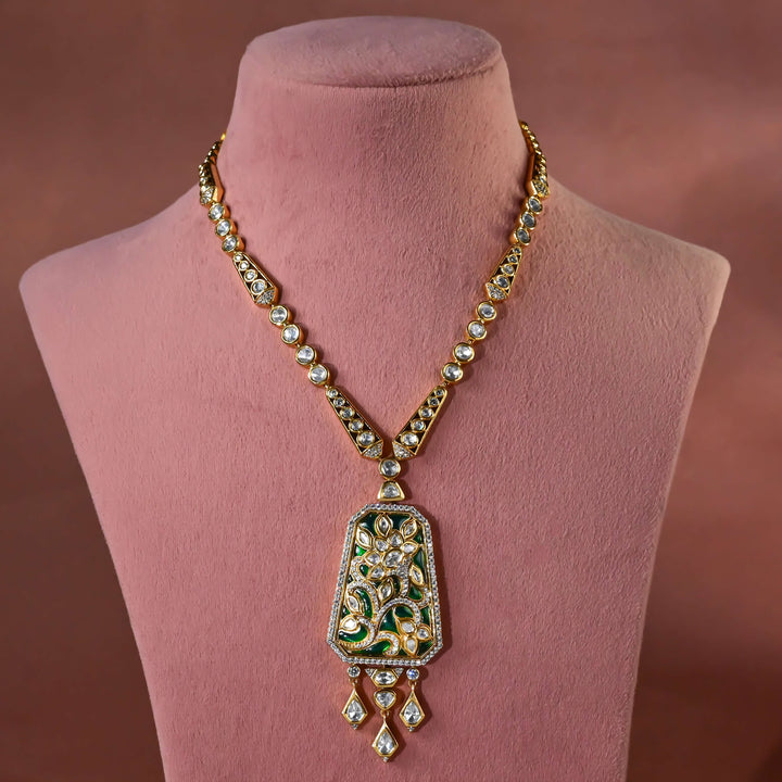 Moissanite Necklace Set