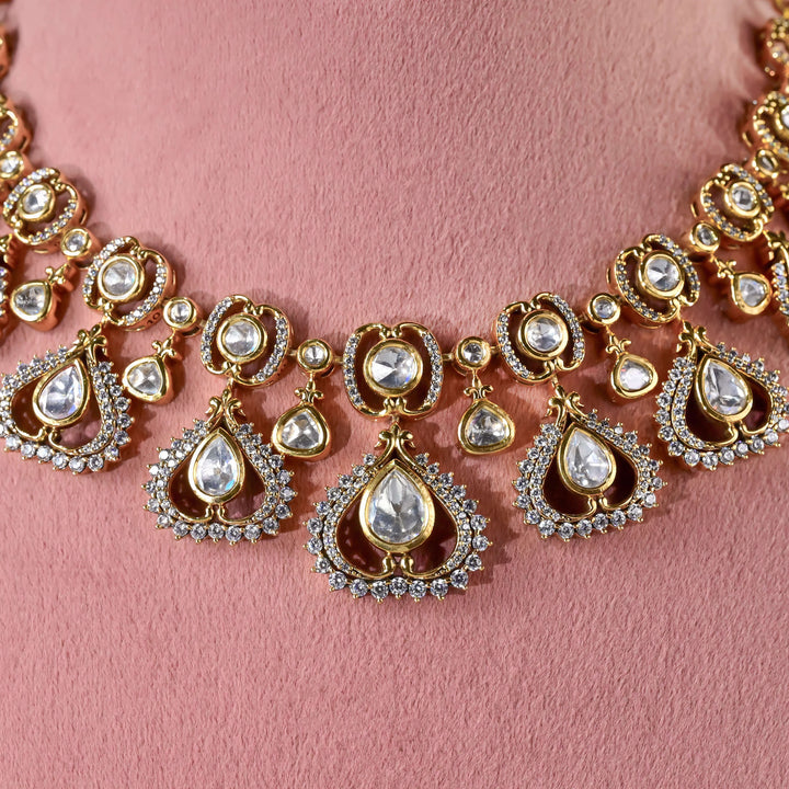 Moissanite Necklace Set