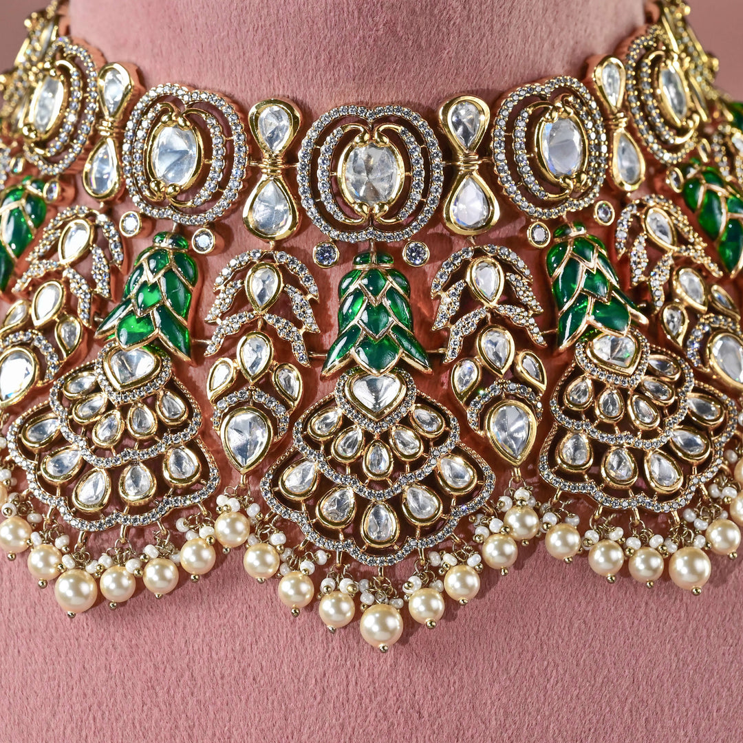 Moissanite Choker Set