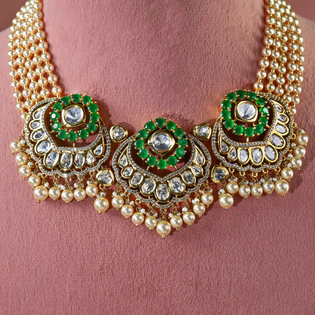 Moissanite Necklace Set