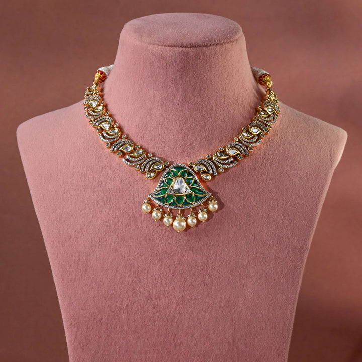 Moissanite Necklace Set