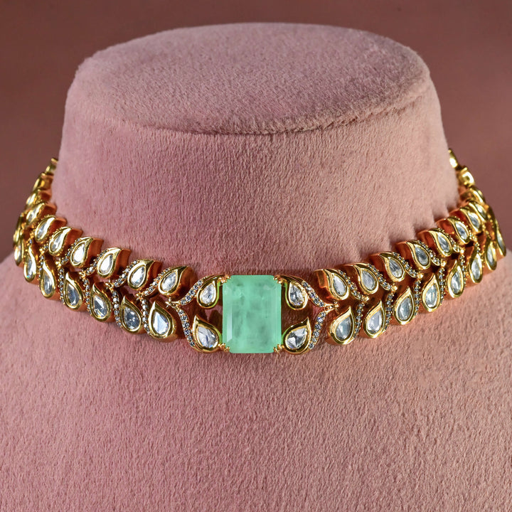 Moissanite Choker Set