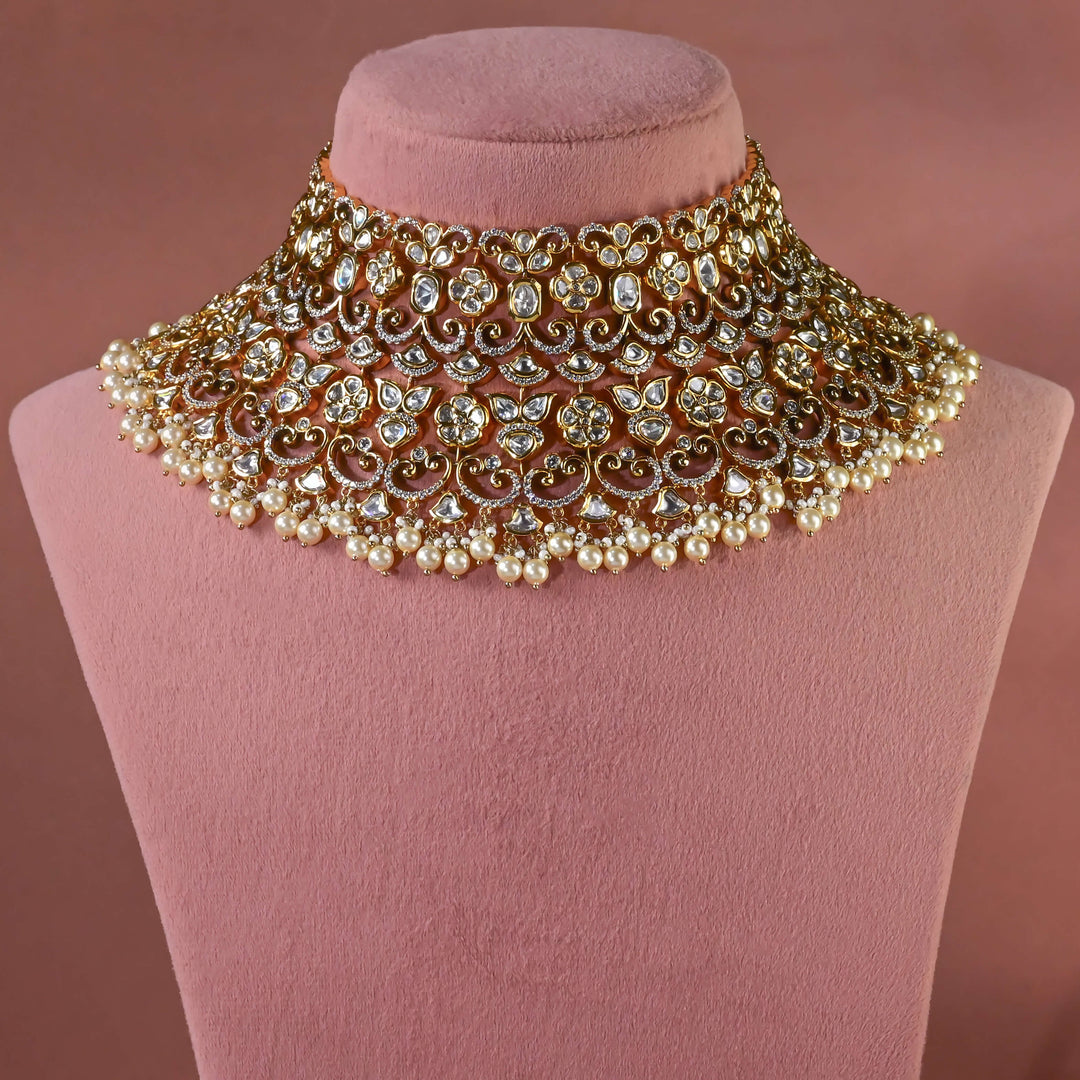 Moissanite Choker Set