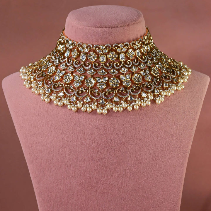 Moissanite Choker Set
