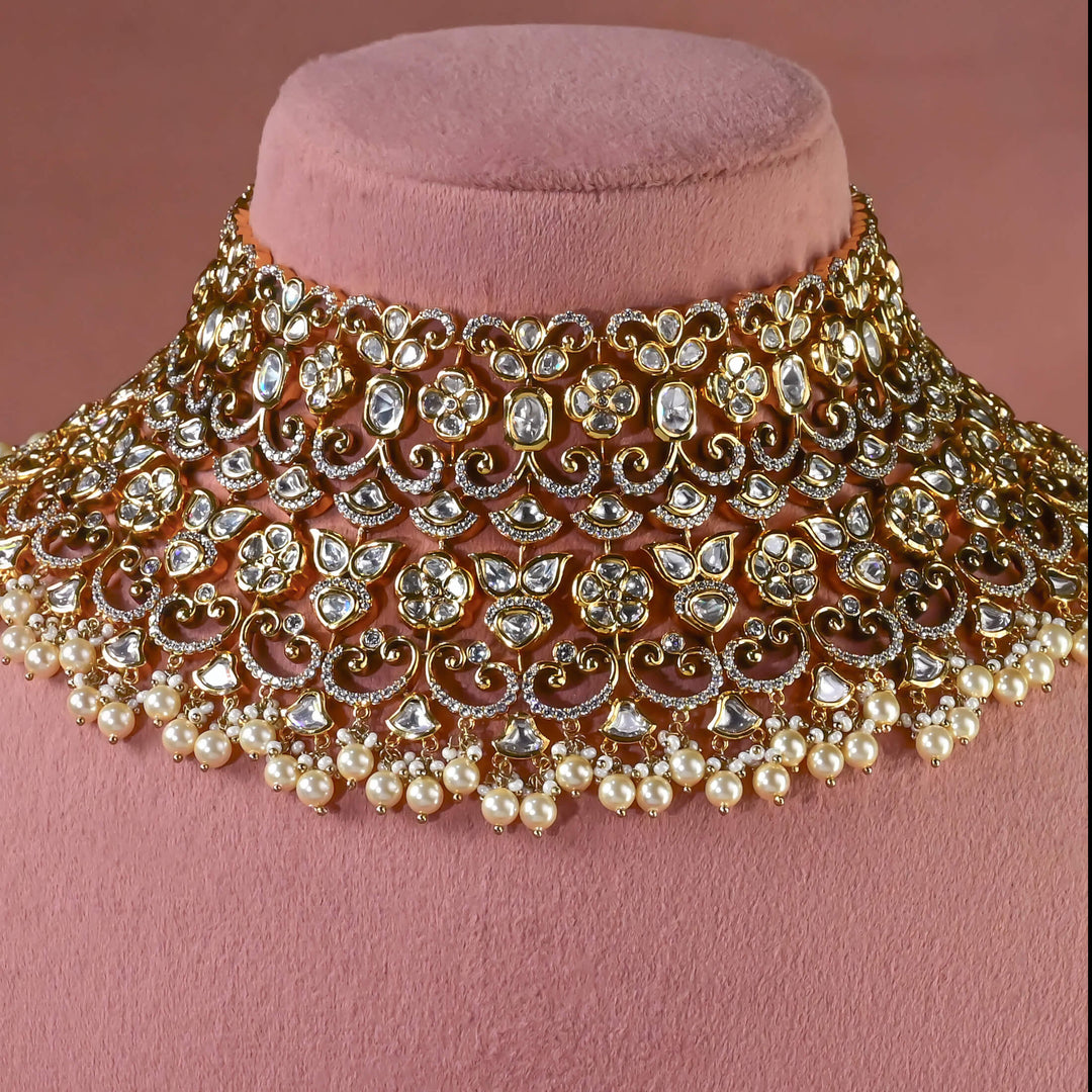 Moissanite Choker Set