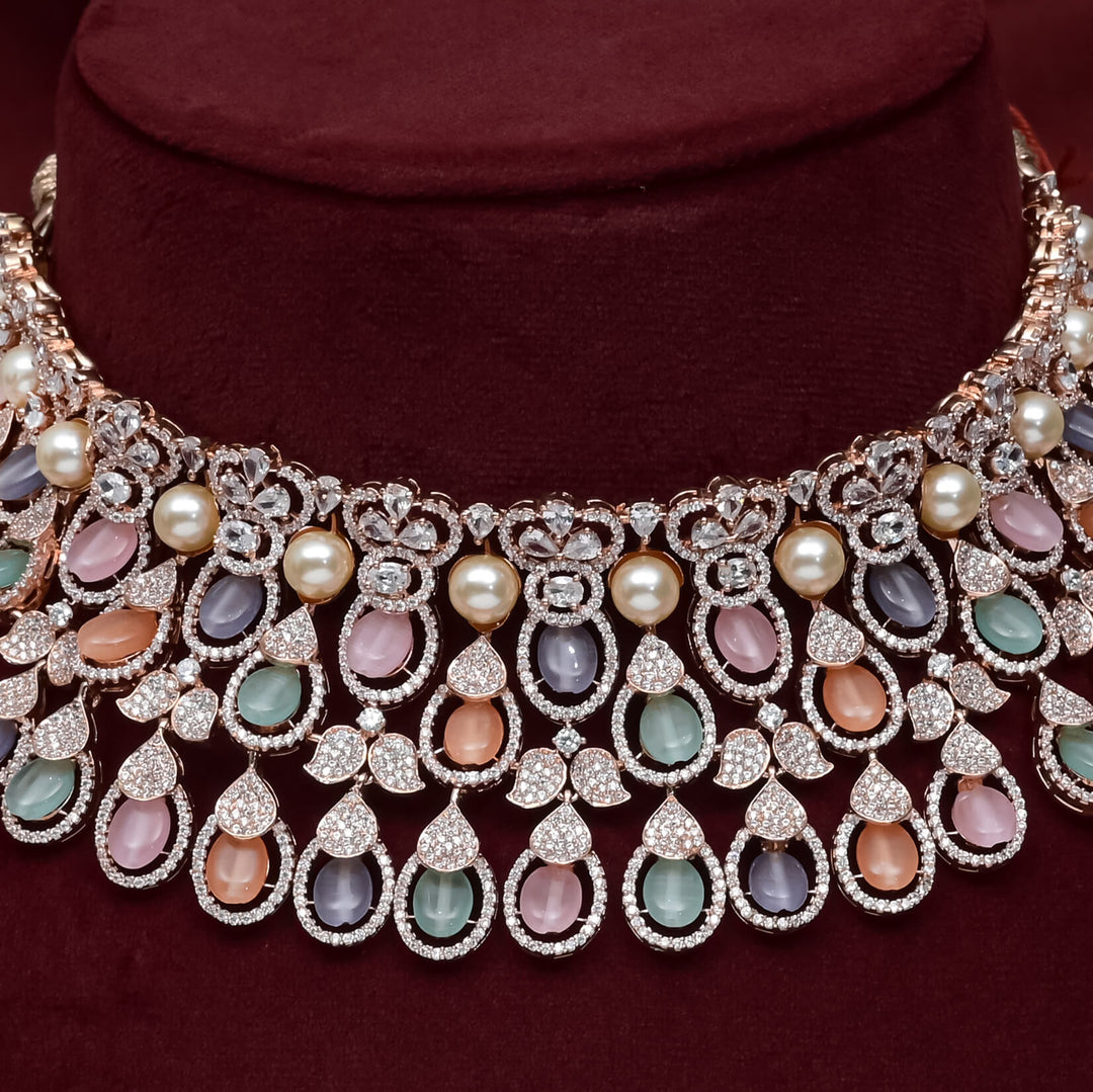 CZ Choker Set