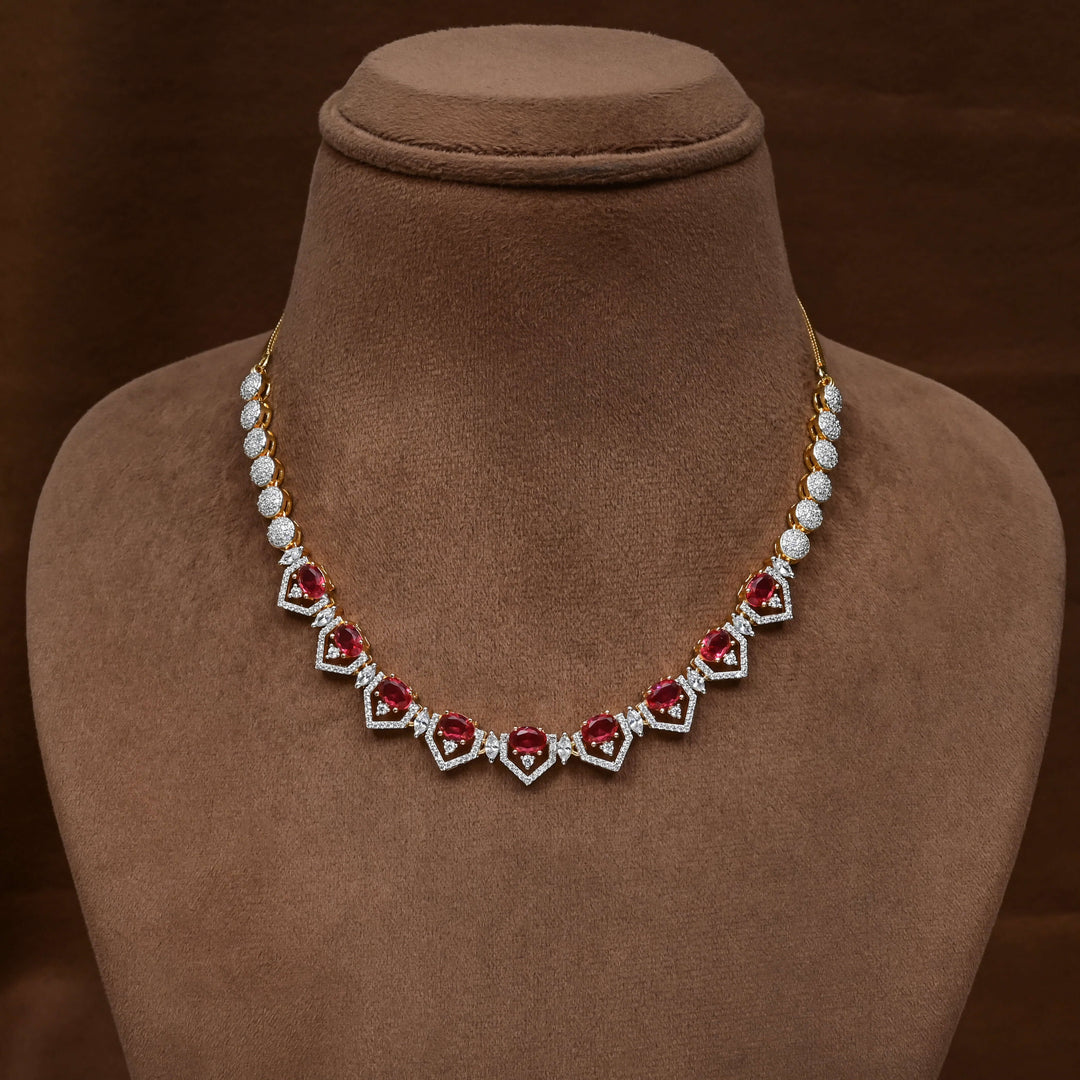 CZ Necklace Set
