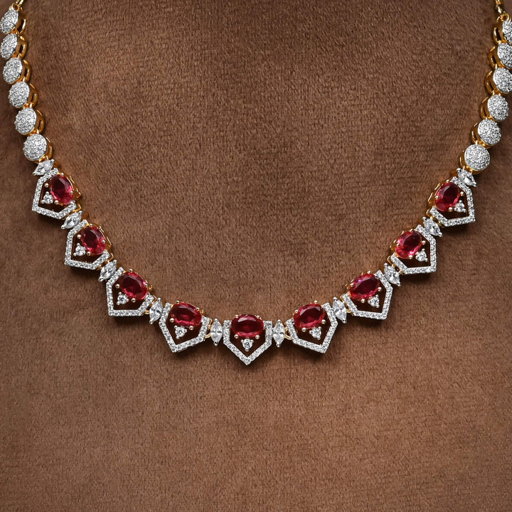 CZ Necklace Set