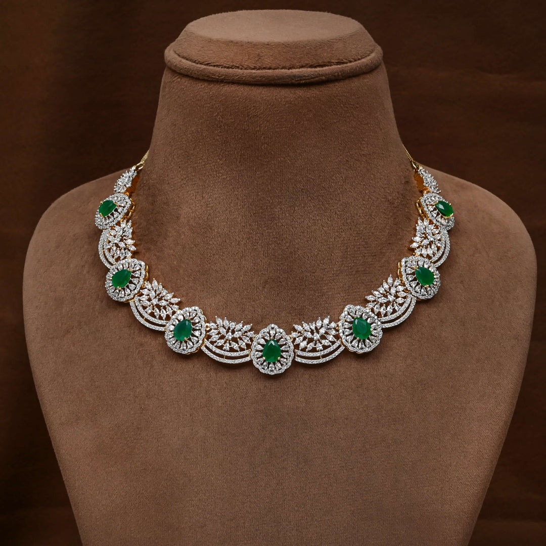 CZ Necklace Set