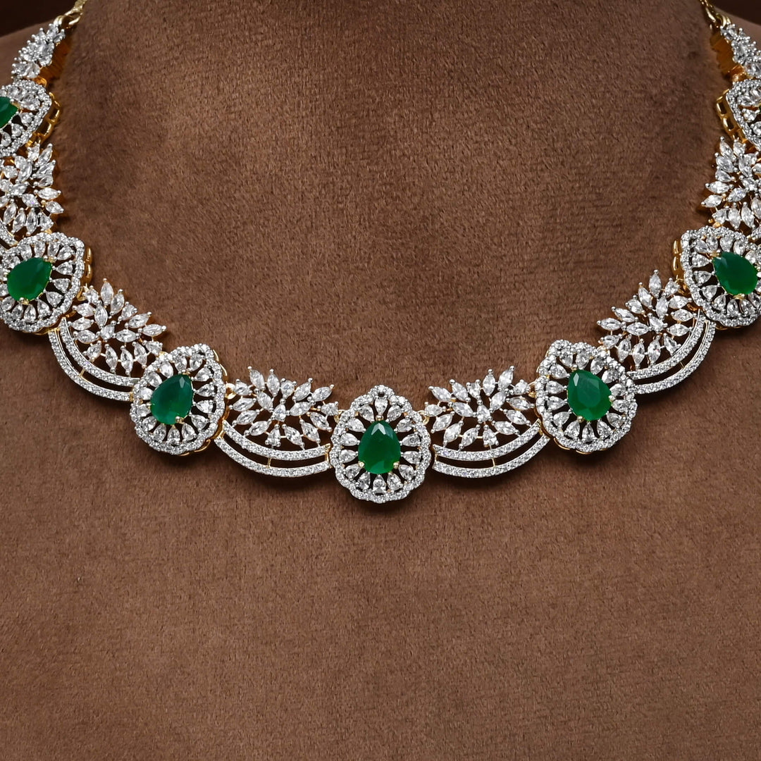 CZ Necklace Set