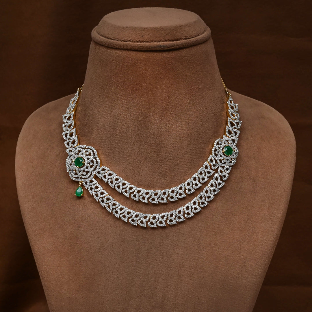 CZ Necklace Set