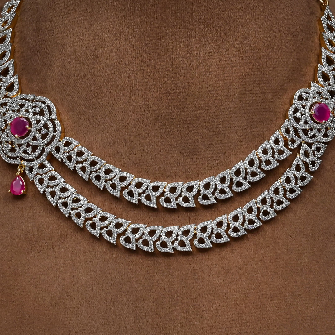 CZ Necklace Set