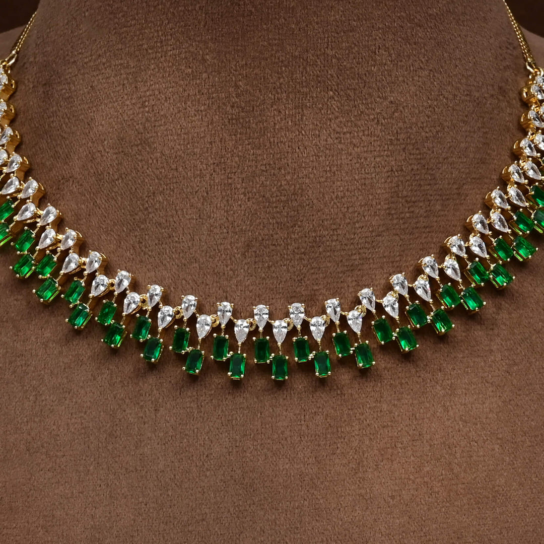 CZ Necklace Set