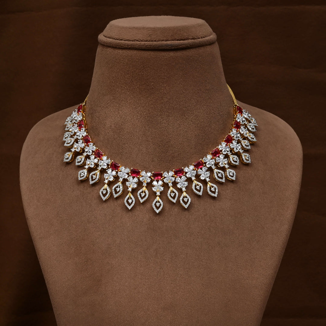 CZ Necklace Set