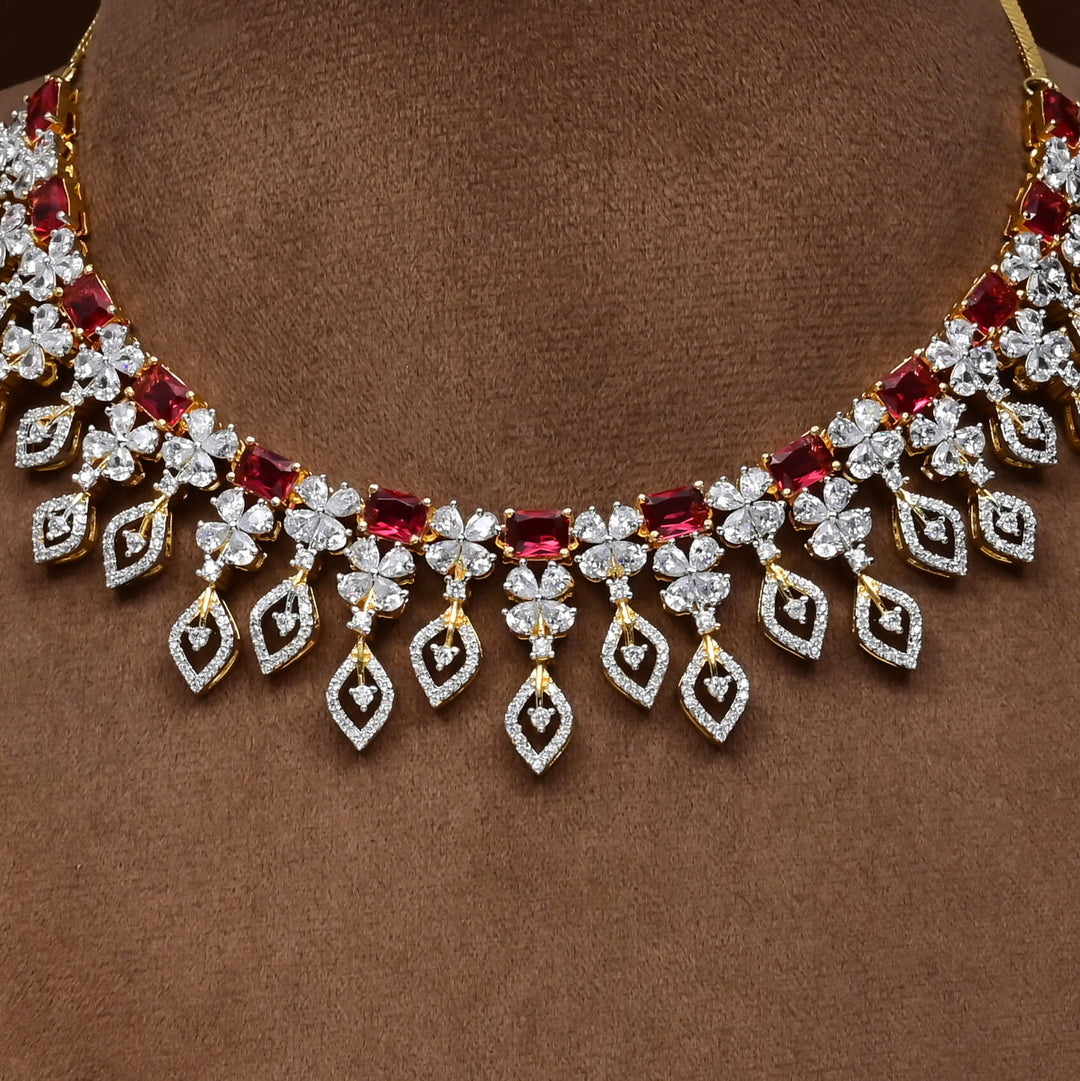 CZ Necklace Set