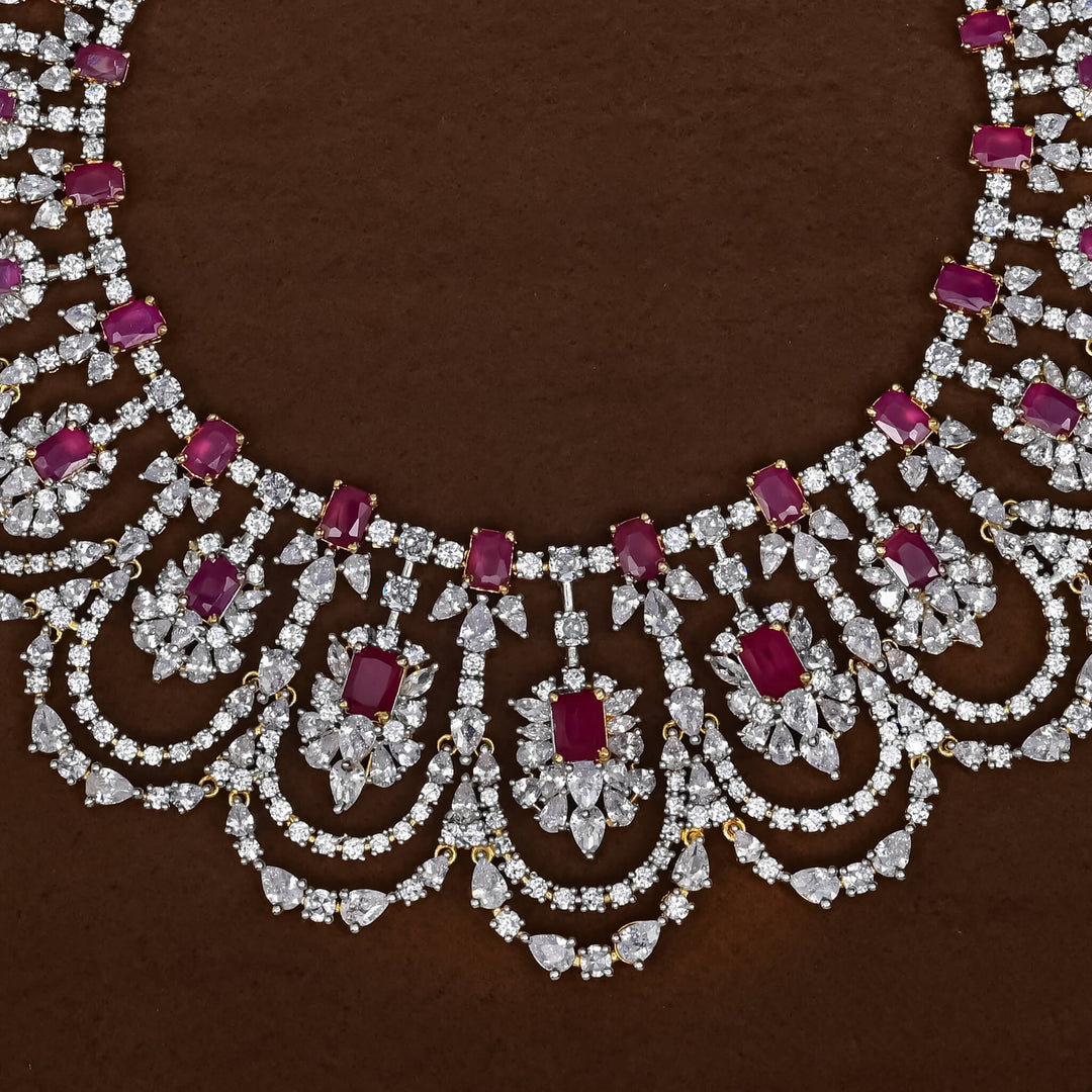CZ Necklace Set