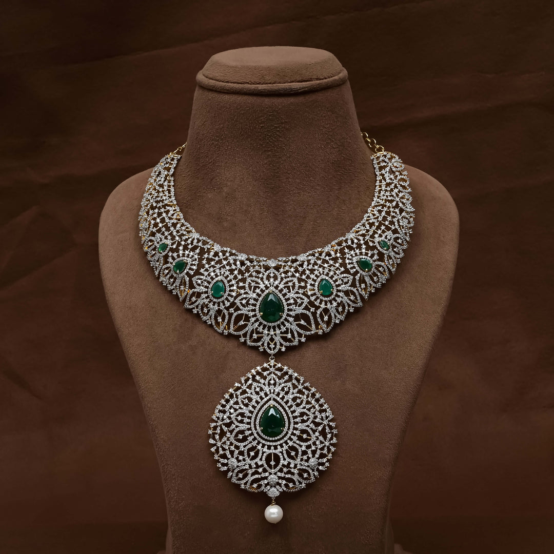 CZ Necklace Set