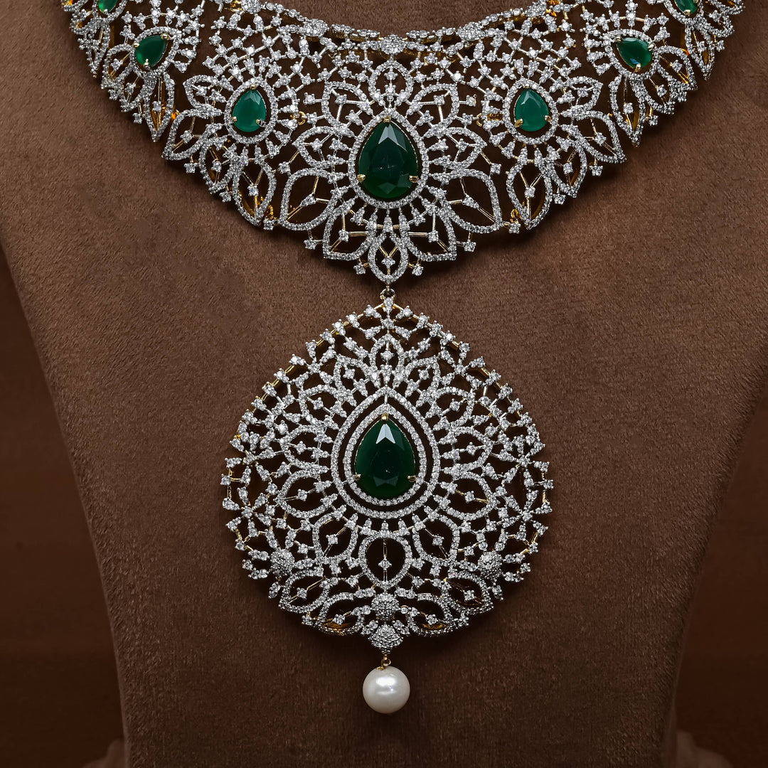 CZ Necklace Set