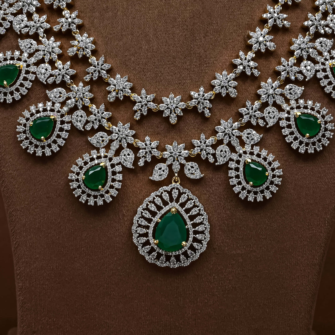 CZ Necklace Set