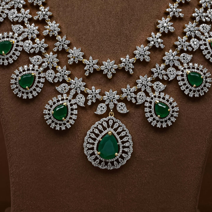 CZ Necklace Set