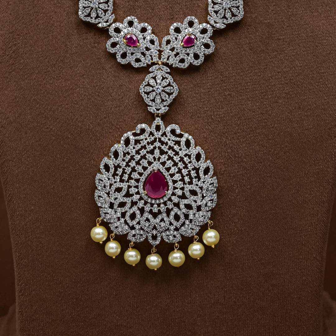 CZ Necklace Set